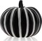 Black Craft Pumpkins Decorating Plastic Indoor Halloween Decor Thanksgiving Party Favors Fall Farmhouse